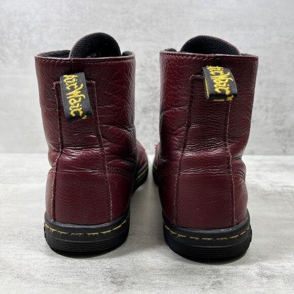 Dr Martens Leyton Lace Up Boots - Women's Size 7 - Red - Picture 6 of 9